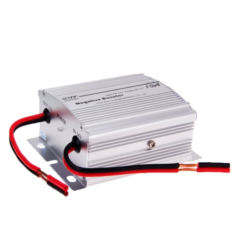 SUVPR RF-10A DC 24V to 12V Car Negative Booster Power Inverter Adapter - Image 3