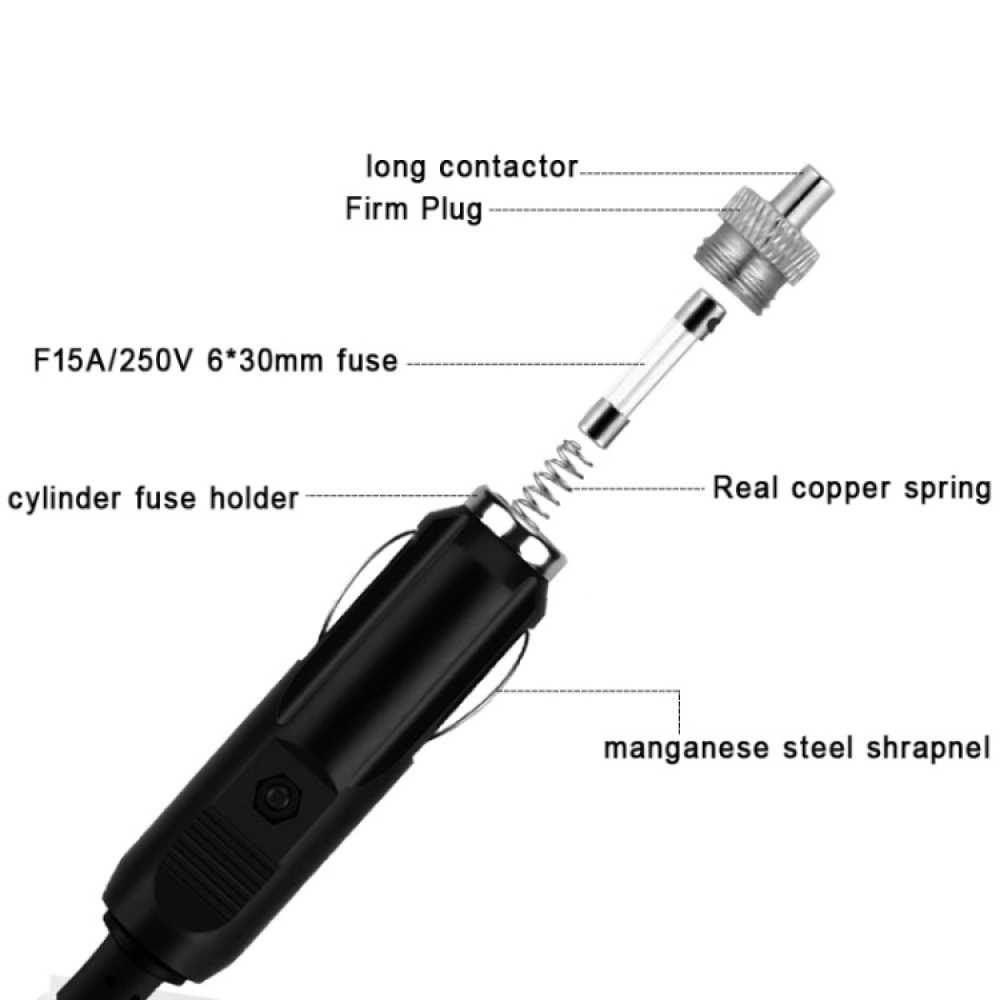 TR-35 Cigarette Lighter Sockets PD Fast Charging Type-C Dual USB QC 3.0 Charger - Image 3