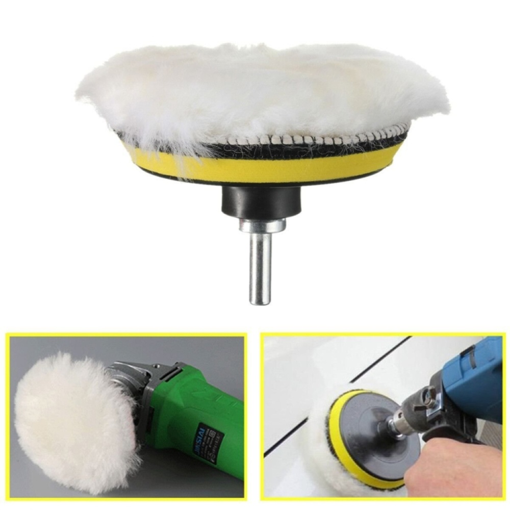 7 in 1 Buffing Pad Set Thread Auto Car Polishing Pad Kit for Car Polisher, Size:4 inch - Image 3