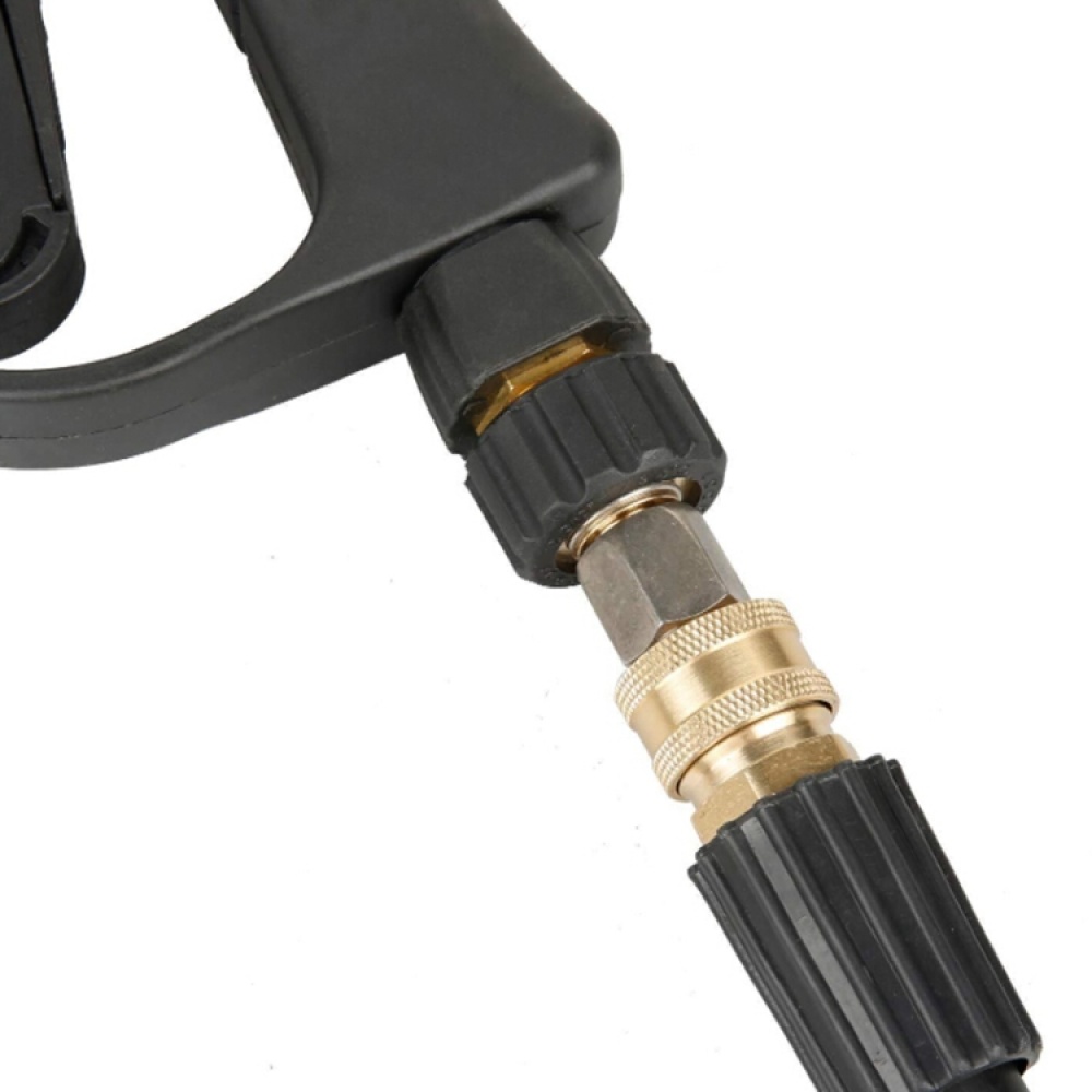 Pressure Washer Accessories Quick Connect Car Wash Water Hose Quick Connection, Typle:14-3/8 Male + 15-3/8 Female - Image 2