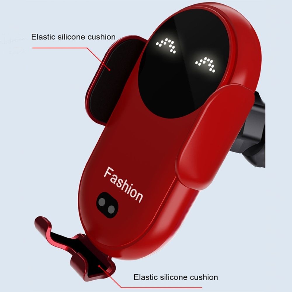 S11 Smart Infrared Sensor Car Wireless Charger, Colour: Red - Image 3