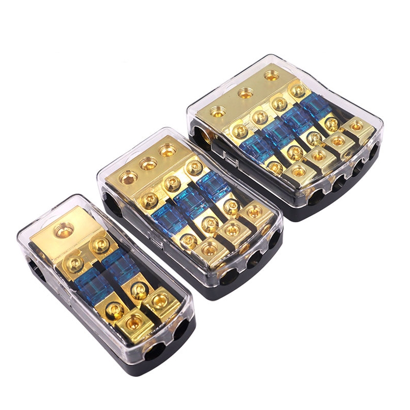 Car Audio Modification Fuse Holder Fuse Liner Fuse Splitter, Specification: 1 In 3 Out - Image 2