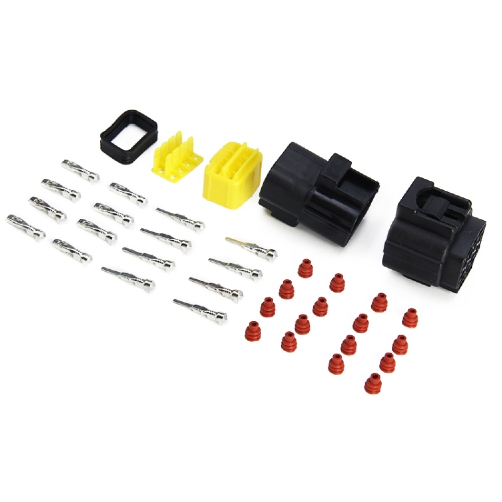 4 Sets  DJ70816Y 8 Holes Automobile Waterproof Plug Connector Automobile Plug-In Oil Pump Wiring Harness Generator Plug Set - Image 3