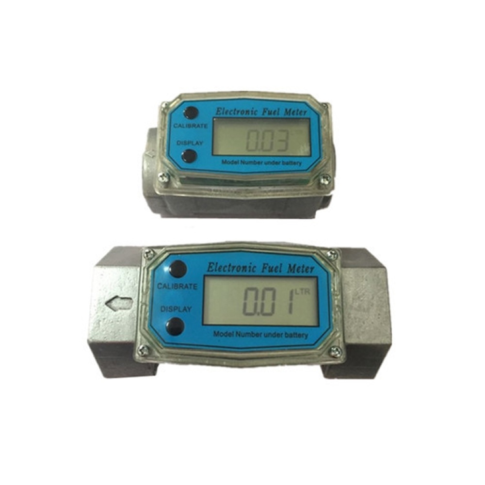 BD-H01 Electronic Display Turbine Flow Meter Metering Diesel Kerosene Methanol Urea Flow Meter Count Flow Meter, Specification: 1 Inch - Image 2