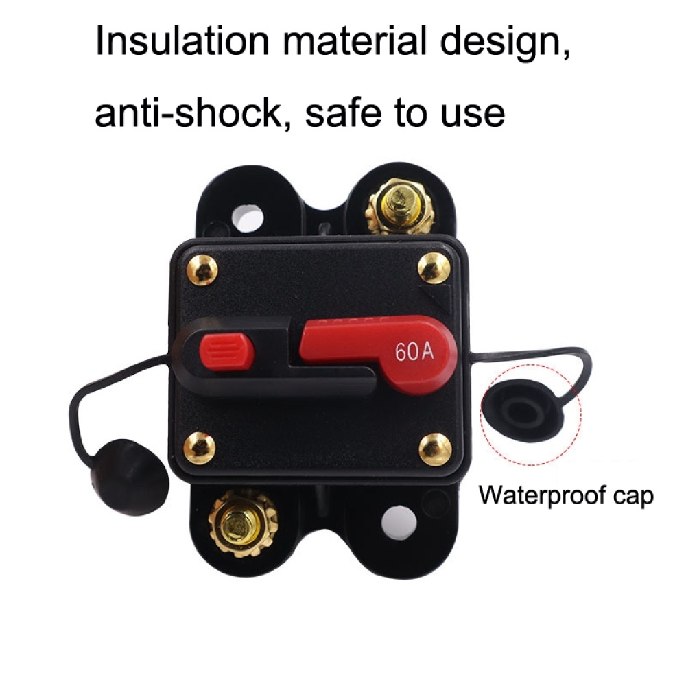 CB2 Car RV Yacht Audio Modification Automatic Circuit Breaker Switch, Specification: 250A - Image 3