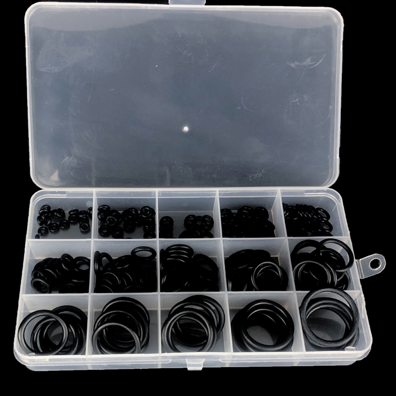 2 Boxes Rubber O-Ring Car Air Conditioning High Temperature Corrosion Resistant Sealing Ring - Image 2