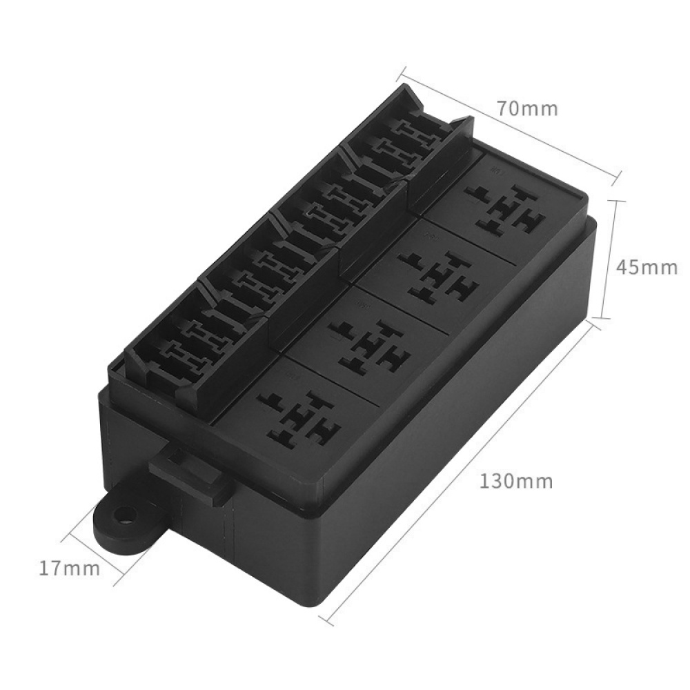 TF008-10 24V 4Pin Relay Car RV Radiography Sound Modified Electromagnetic Insurance Box - Image 3