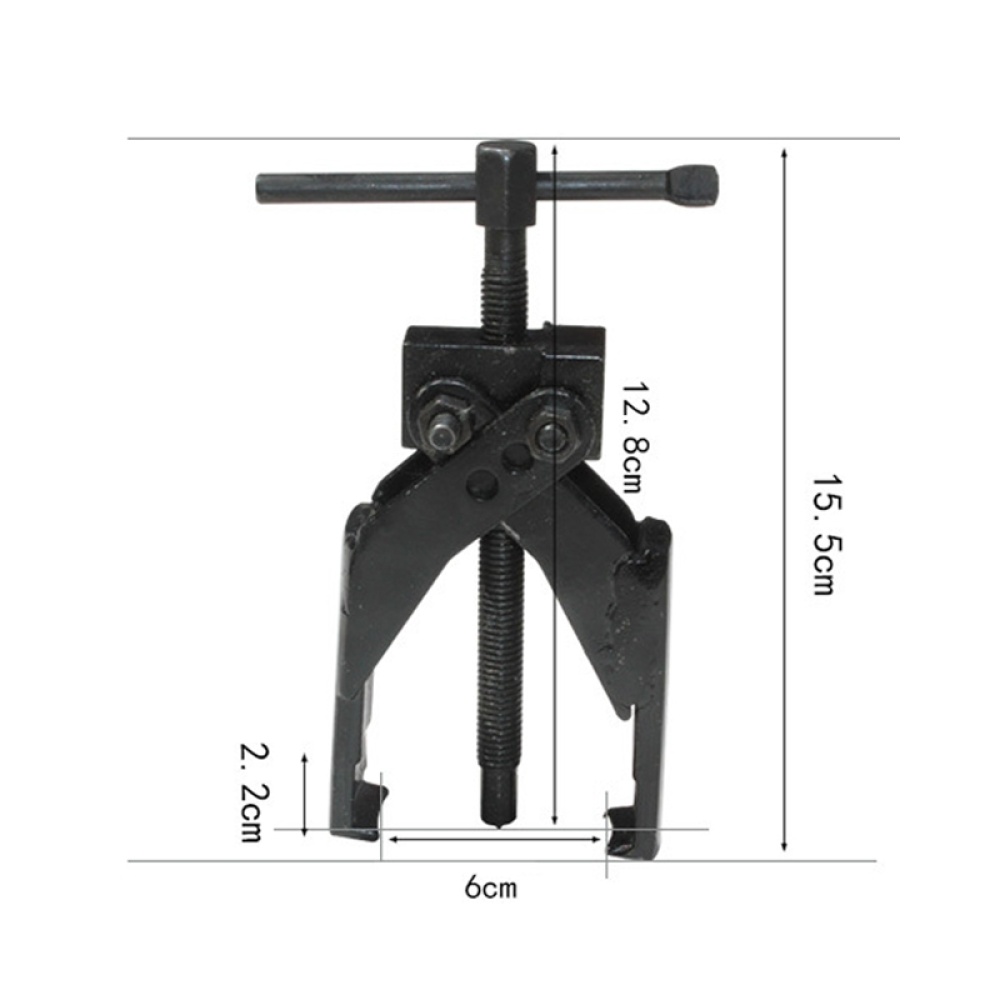 Two-claw Cross Spiral Bearing Removing Wheel Pulpper(15.5 cm) - Image 2