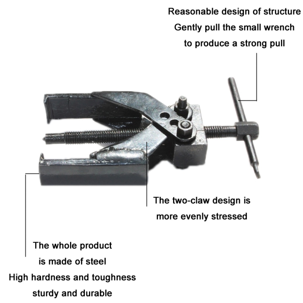 Two-claw Cross Spiral Bearing Removing Wheel Pulpper(15.5 cm) - Image 3