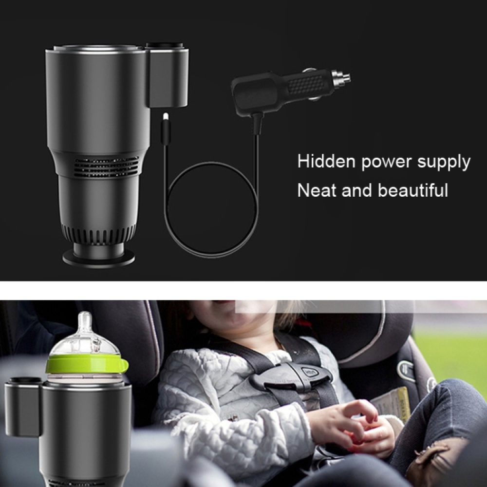 Car Digital Display Fast Cooling and Heating Cup, Style: Generation 1 Black - Image 3