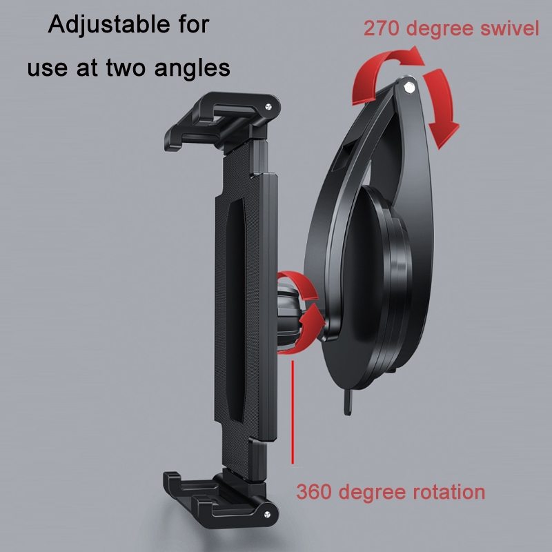 Multifunctional Car Dashboard Suction Cup Phone Clip Folding Holder, Model: KS06+Adhesive tray - Image 2