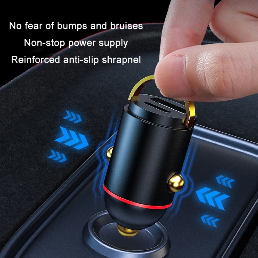 22.5W Car Mini USB Fast Charging Mobile Phone Charger - Image 3