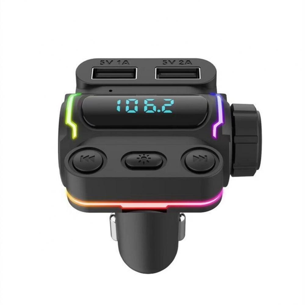 P7 PD20W QC3.0 Dual Fast Charging Car MP3 Player FM Transmitter(Color Box) - Image 3