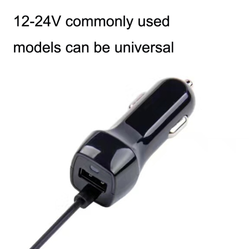 522AL Fast Charging With Cable Car Charging, Output Interface: 8 Pin (Black) - Image 3