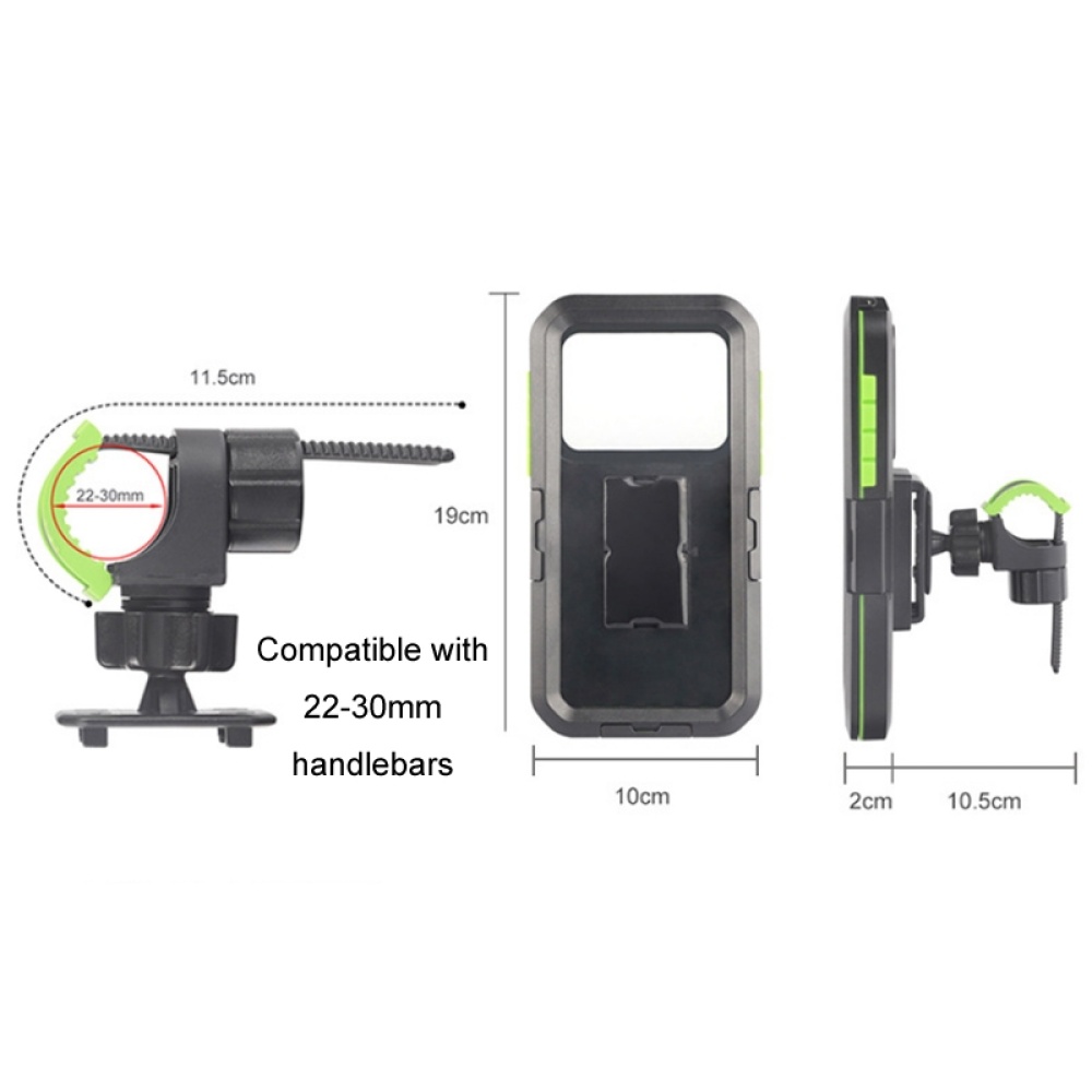 Outdoor Bicycle Mobile Phone Navigation Waterproof Shell Bracket(BM21) - Image 2