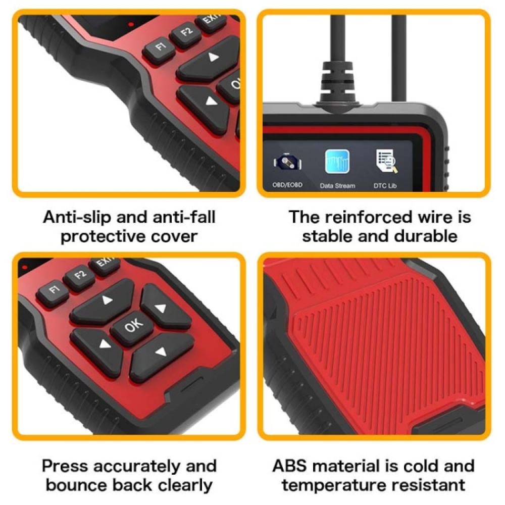 V519 OBD2 Colorful Screen Car Fault Detector - Image 3