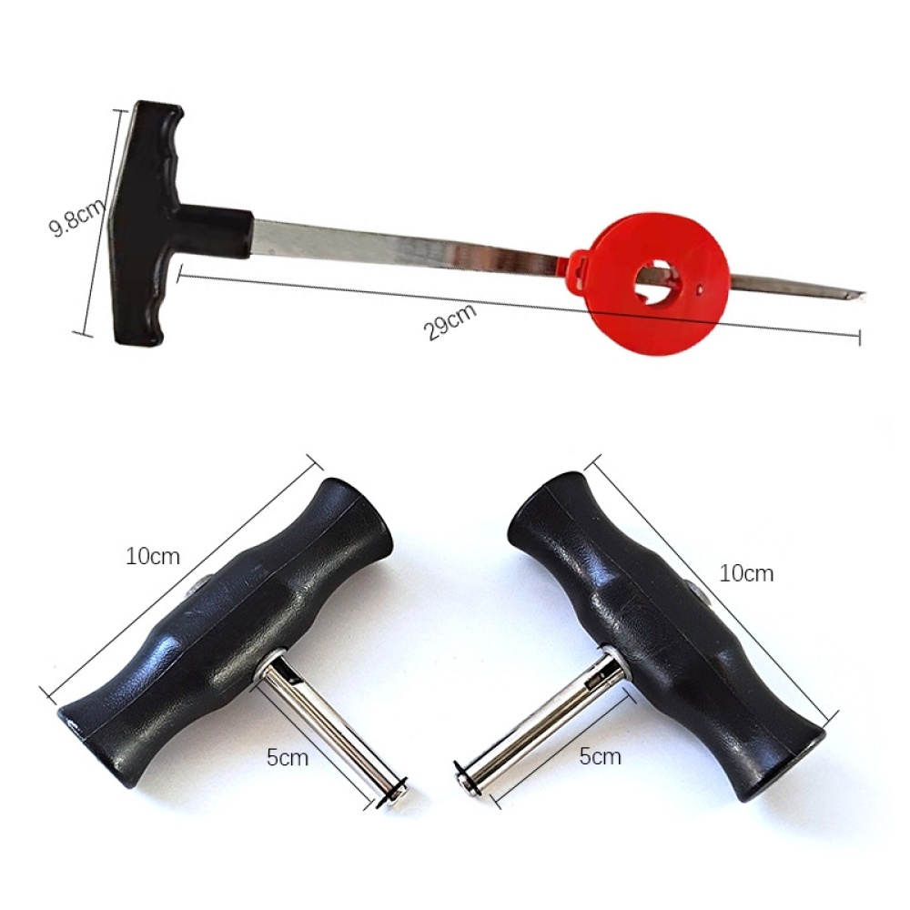 T20604-1 Wire Saw Glass Broach Car Windshield Removal Tool(4pcs/set) - Image 2