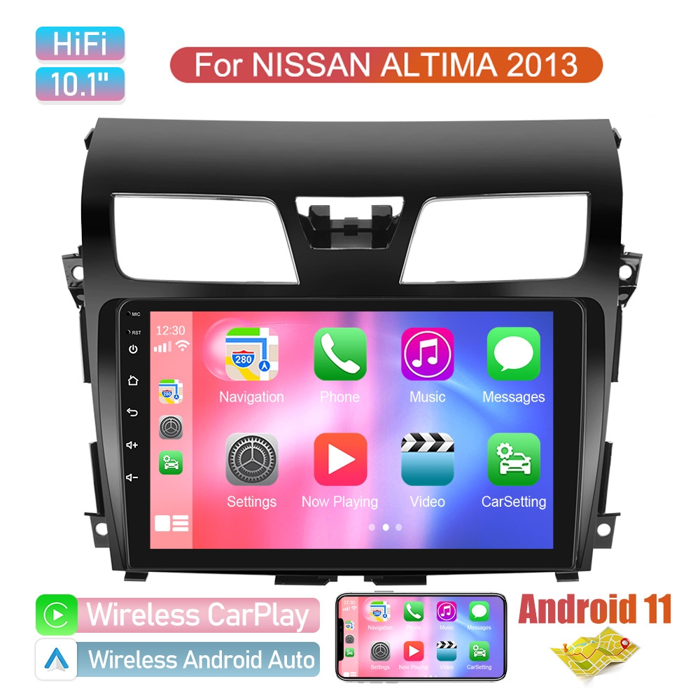 For Nissan Teana 13-16 10.1-inch Reversing Video Large Screen Car MP5 Player, Style: WiFi Edition 2+32G(Standard+AHD Camera) - Image 3