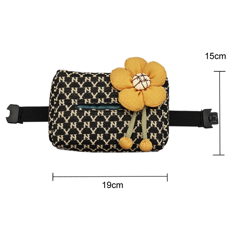 Chair Back Hanging Car Armrest Box Tissue Box, Model: 9506B - Image 2