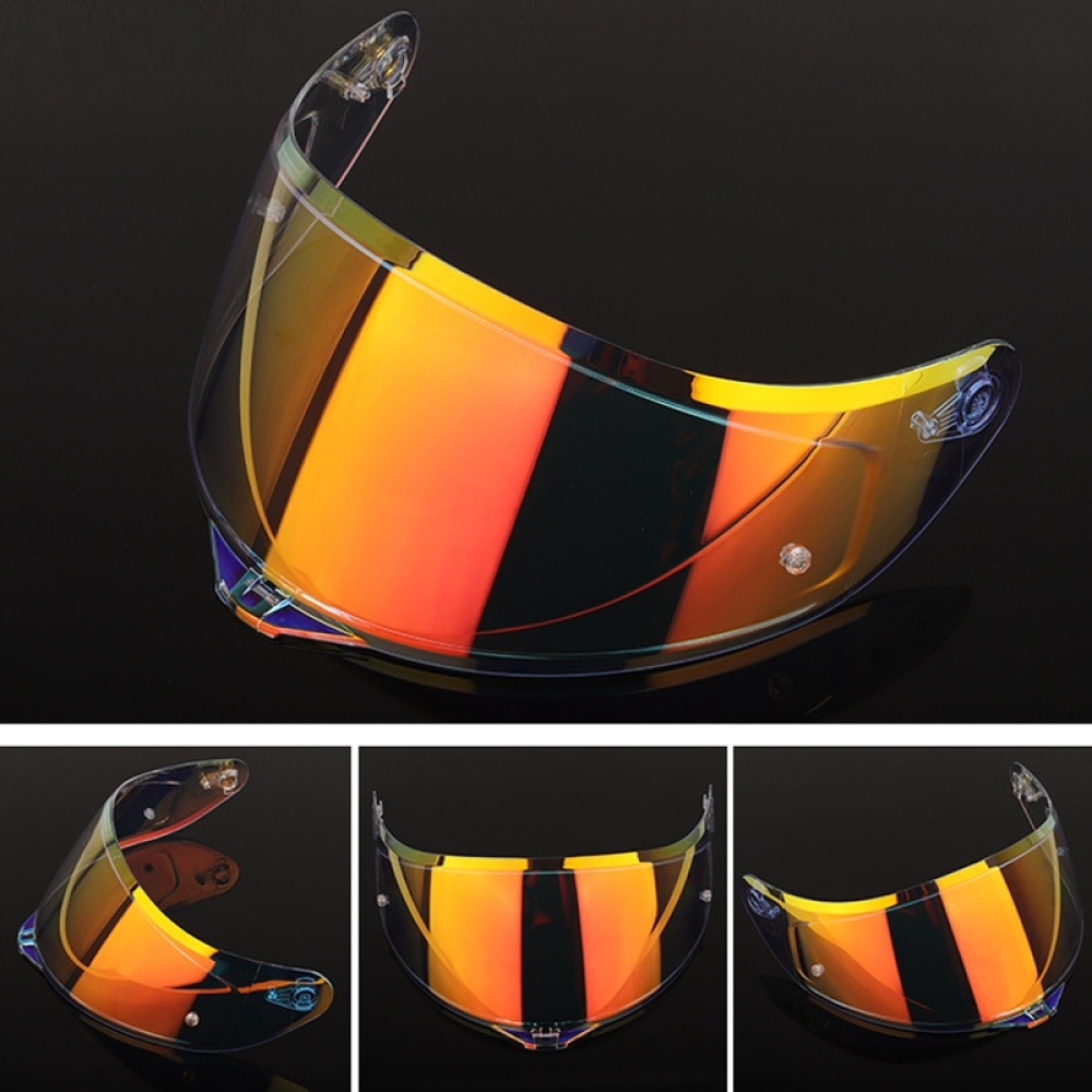 Motorcycle Helmet Lens with Anti-fog Spikes for SOMAN K1/K3SV/K5, Color: Light Tea - Image 3