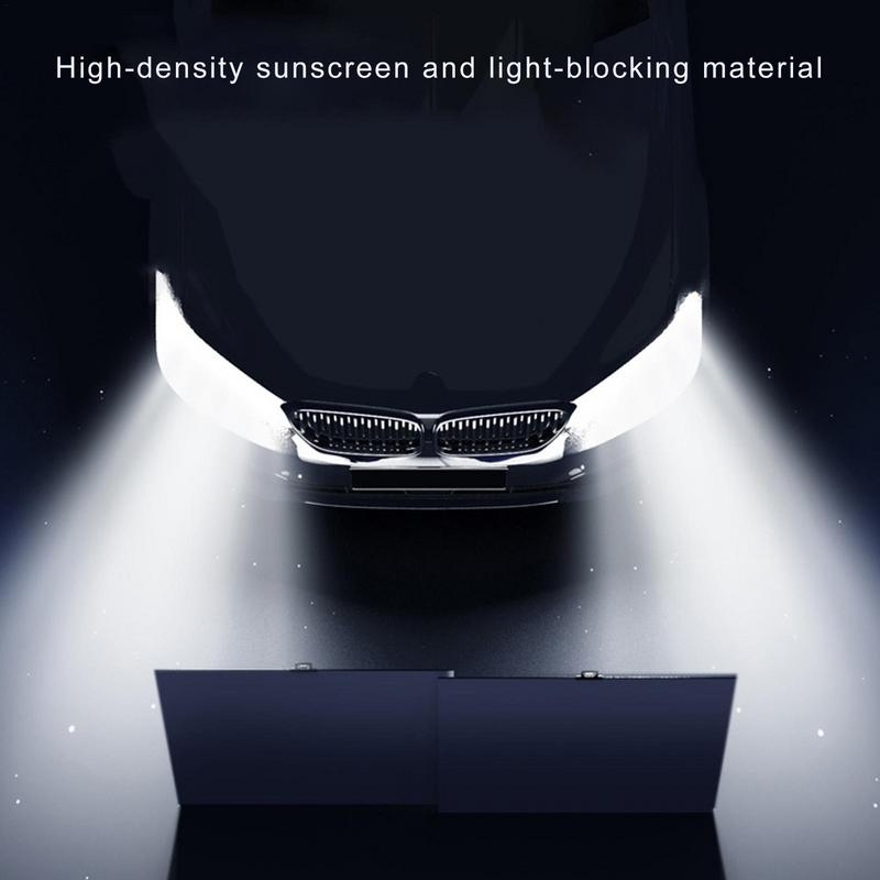 70-135cm+ 4 Mesh Side Curtain Car Front Windshield Retractable Sun Protection Sunshade Curtain - Image 2