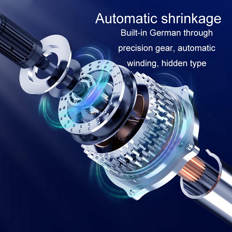 70-135cm+ 4 Mesh Side Curtain Car Front Windshield Retractable Sun Protection Sunshade Curtain - Image 3