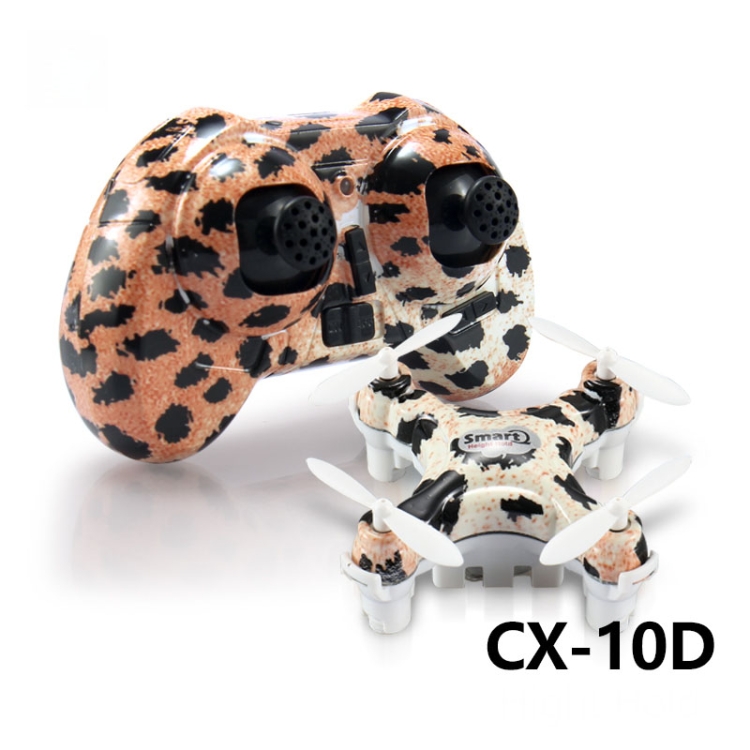 CX-10D 4-Channel 360 Degree Flips 2.4GHz Radio Control Mini Quadcopter with 6-axis Gyro & LED Light - Image 3