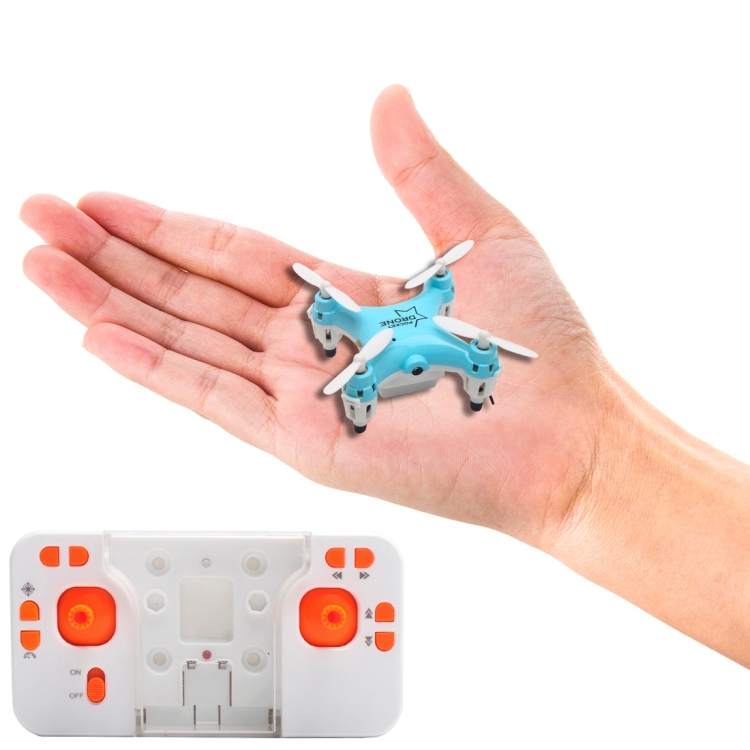 LISHITOYS L6058W Mini WiFi 4-Channel 2.4GHz Radio Control Quadcopter with 0.3MP Camera & LED Light(Blue)