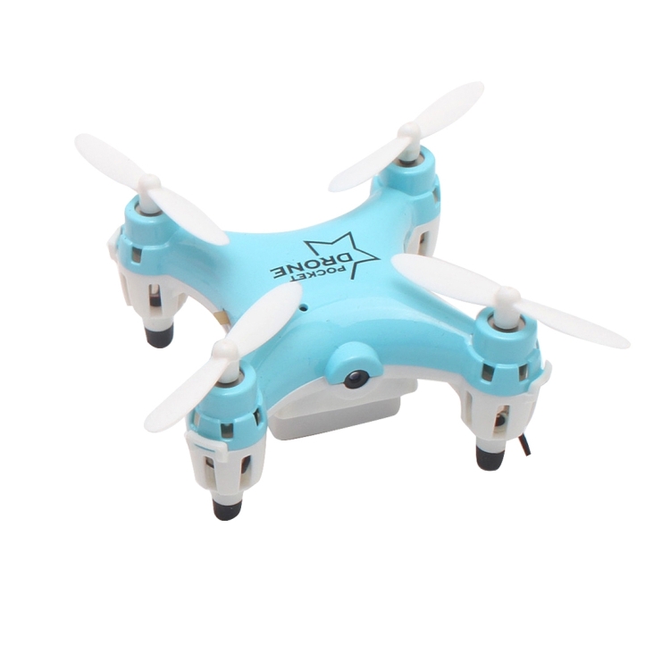 LISHITOYS L6058W Mini WiFi 4-Channel 2.4GHz Radio Control Quadcopter with 0.3MP Camera & LED Light(Blue) - Image 2