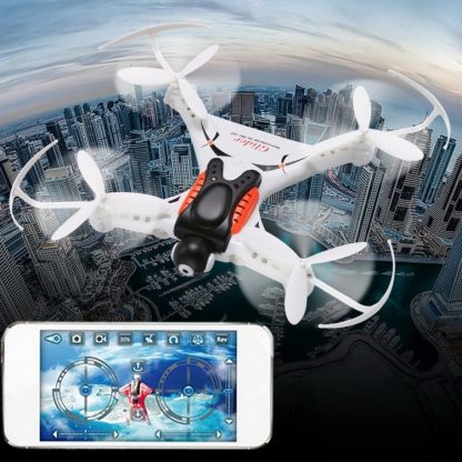 CX-36C Mini WiFi 360 Degree Flips 4-Channel 2.4GHz Radio Control Quadcopter with 2.0MP Camera & 6-axis Gyro & LED Light