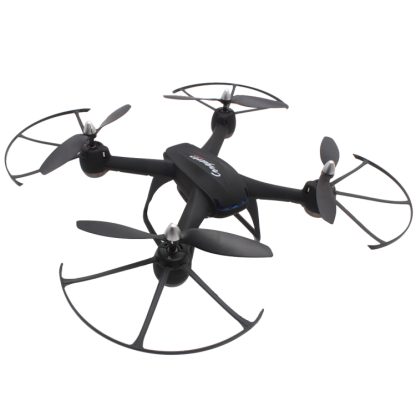 DM009HW 6-axis Gyro 2.4GHz RC Mini Quadcopter with 0.3MP WiFi Camera & Remote Control(Black) - Image 2