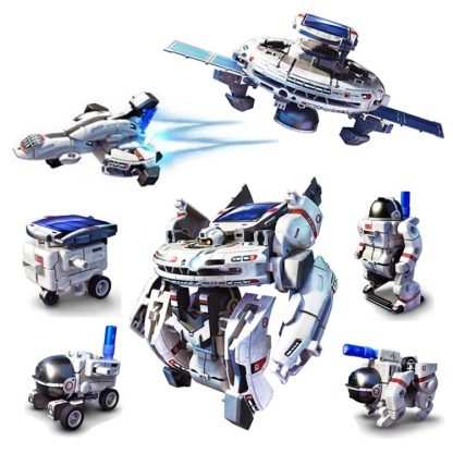 7 in 1 DIY Solar Space Fleet Robot Kits