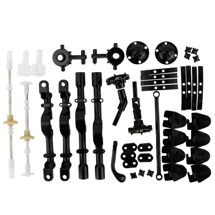 WPL B-1 DIY Assembly 1:16 Mini 4WD RC Military Truck Control Car Toy(Yellow) - Image 3