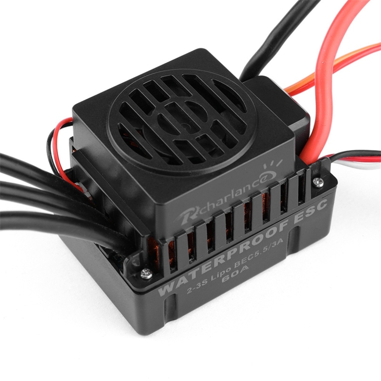 60A 3650 4300KV Waterproof Brushless Remote Control Car Motor Electronic Speed Controller - Image 3