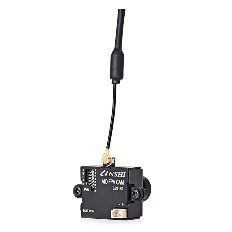 5.8GHz 25MW 40CH Integrative Image Transmission Machine FPV Video Transmitter RC Drone Accessories (Black) - Image 3