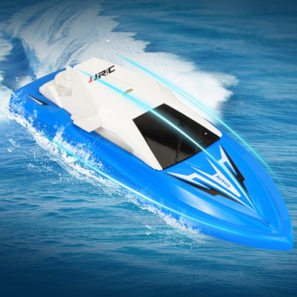 JJR/C S5 Baby Shark 1:47 2.4Ghz Lasting High Speed Racing Boats with Remote Controller(Blue)