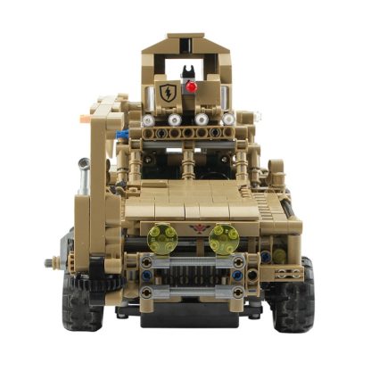 MoFun MZ6003 DIY Assembly Building Block Remote Control Armored Minesweeper Vehicle - Image 2