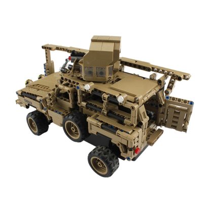 MoFun MZ6003 DIY Assembly Building Block Remote Control Armored Minesweeper Vehicle - Image 3