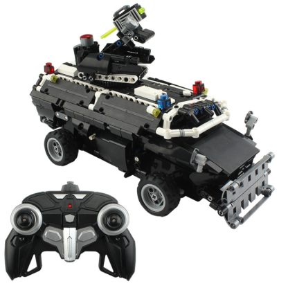 MoFun MZ6004 DIY Assembly Building Block Remote Control Special Police Explosion-proof Vehicle