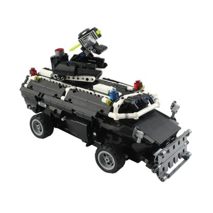 MoFun MZ6004 DIY Assembly Building Block Remote Control Special Police Explosion-proof Vehicle - Image 2