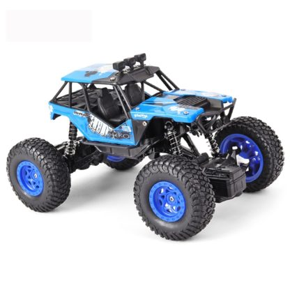 JJR/C 1:20 2.4Ghz 4 Channel Remote Control Off-road Climbing Truck Vehicle Toy(Blue)