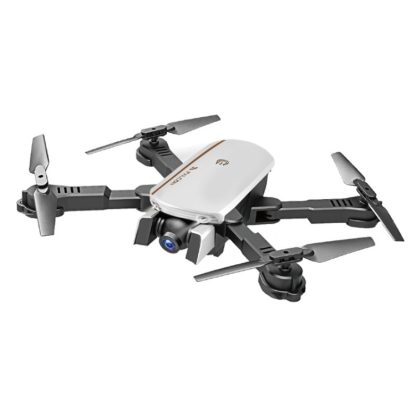 1808 2.4GHz Foldable 4-Axis Quadcopter with Remote Control, Support  Altitude Hold & 1080P Wifi Camera (White)