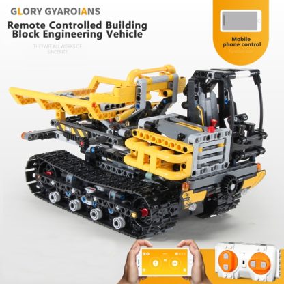 MoFun 13035 2.4GHz Remote Control DIY Assembly Electric Crawler Stunt Engineering Transport Vehicle Assembling Building - Image 3