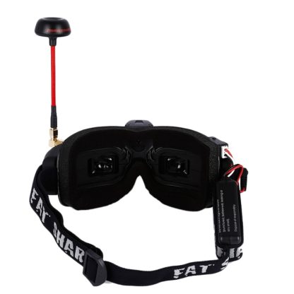 Original Fat Shark ATTITUDE V3 FPV 3D Video Goggles VGA Headset Glasses(Black) - Image 3