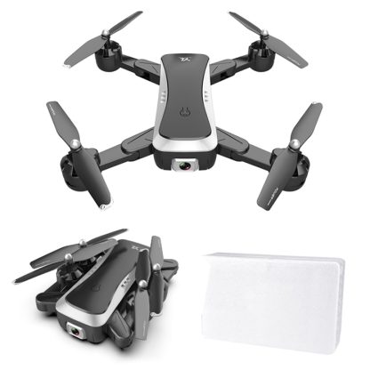 S36 2.4GHz 6-Axis 4CH Foldable HD Aerial Photography Quadcopter with 4K Dual Camera (Black)