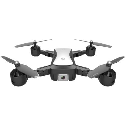 S36 2.4GHz 6-Axis 4CH Foldable HD Aerial Photography Quadcopter with 4K Dual Camera (White) - Image 2