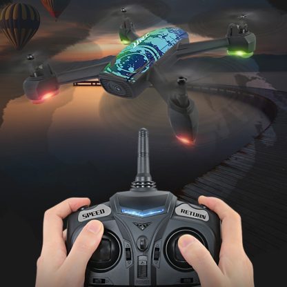 JJR/C H55 Portable WiFi TRACKER RC Helicopter with 720P Camera & Remote Control, GPS Positioning, Headless Mode, One Key