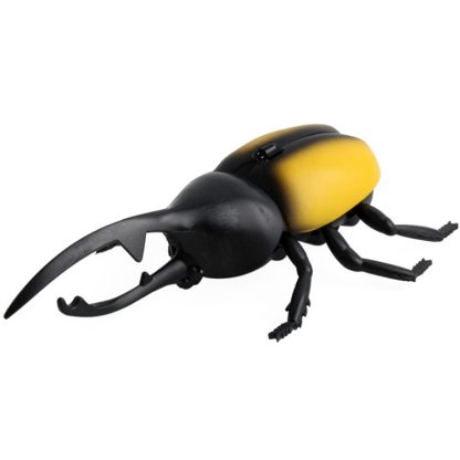 9996 Infrared Sensor Remote Control Simulated Beetle Creative Children Electric Tricky Toy Model (Yellow) - Image 2