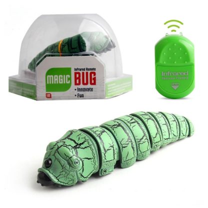 9910A Infrared Sensor Remote Control Simulated Insect Creative Children Electric Tricky Toy Model (Green) - Image 3