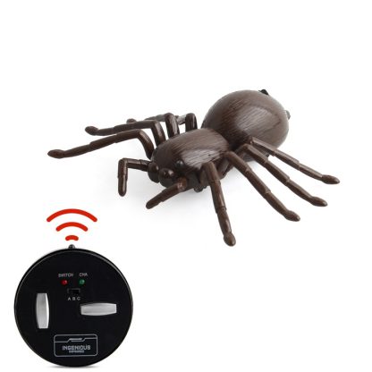 9915 Infrared Sensor Remote Control Simulated Spider Creative Children Electric Tricky Toy Model